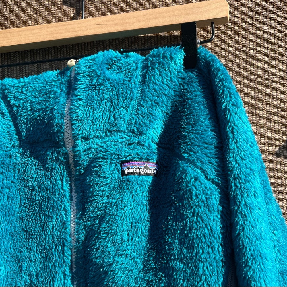 Patagonia Hi Loft R3 Regulator Polartec Hoody Sweater Jacket Womens XS Teal - Picture 2 of 16